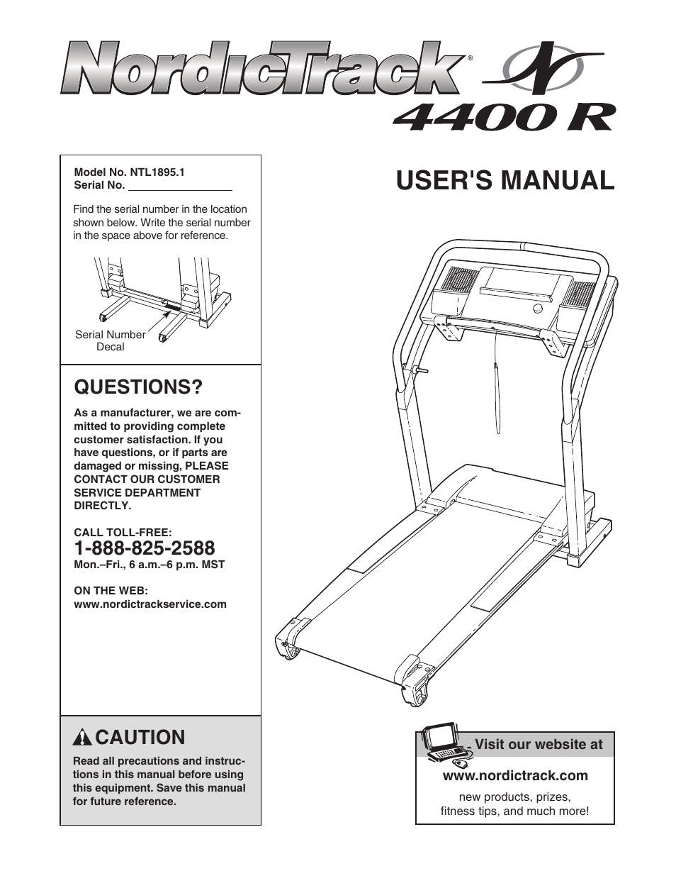 NordicTrack NTL1895.1 User Manual | 38 pages