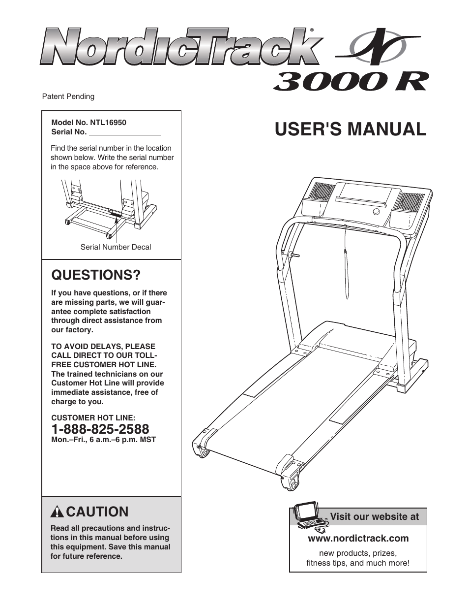 NordicTrack NTL16950 User Manual | 38 pages