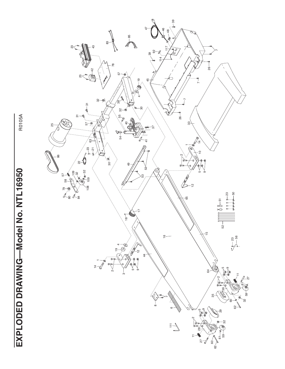R0105a | NordicTrack NTL16950 User Manual | Page 36 / 38
