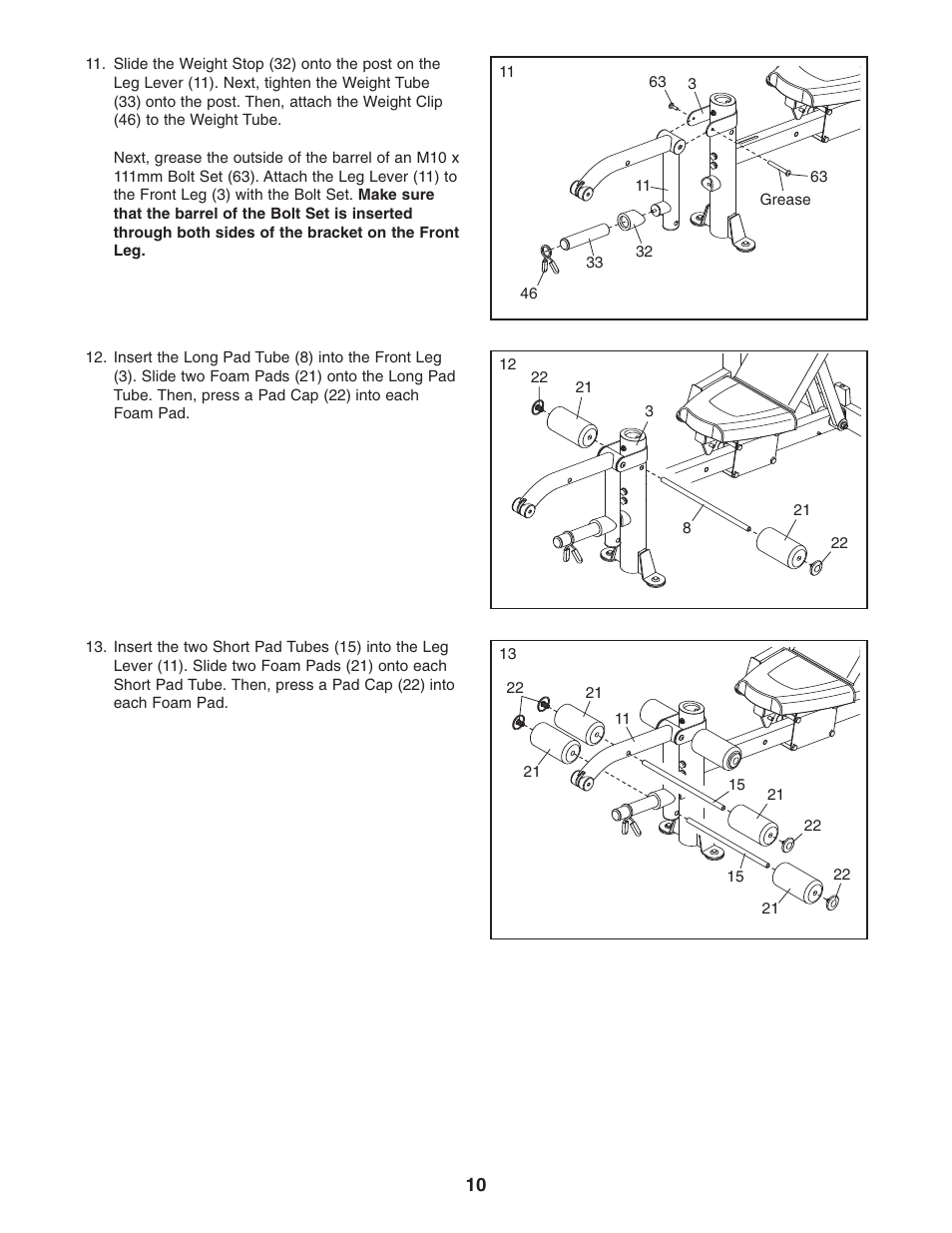 NordicTrack Competition 831.15718.0 User Manual | Page 10 / 20