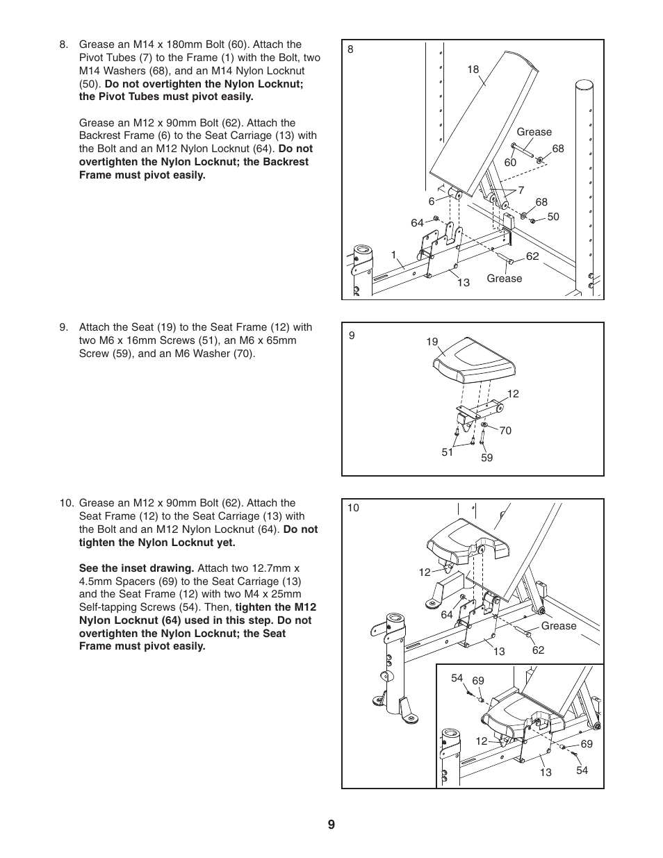 NordicTrack Competition 831.15718.0 User Manual | Page 9 / 20