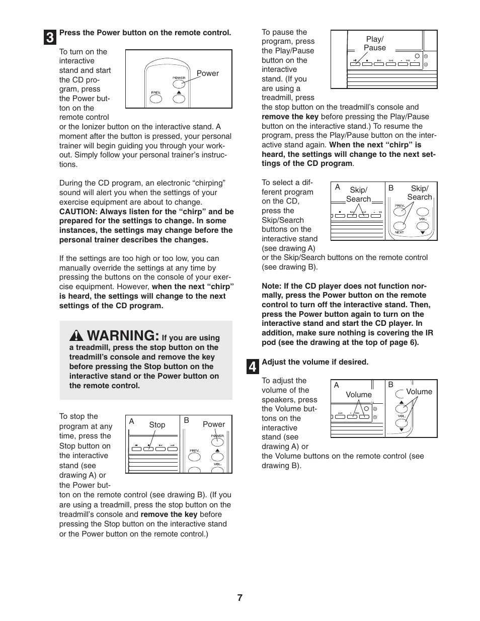 Warning | NordicTrack NTMC29931 User Manual | Page 7 / 12