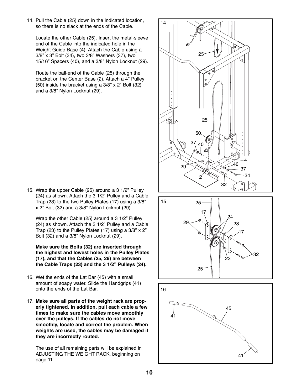 NordicTrack NTBE06900 User Manual | Page 10 / 19