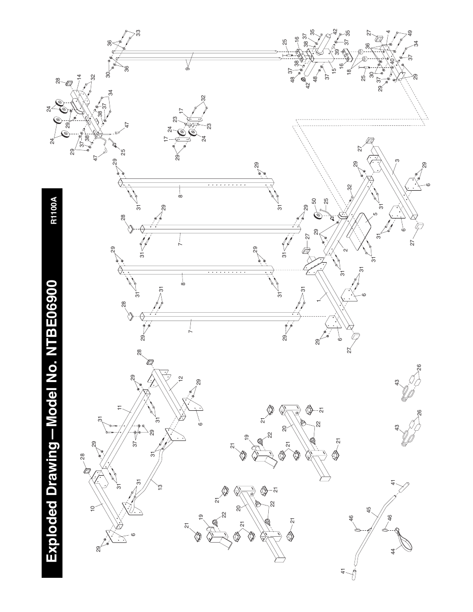 R1 100a | NordicTrack NTBE06900 User Manual | Page 19 / 19