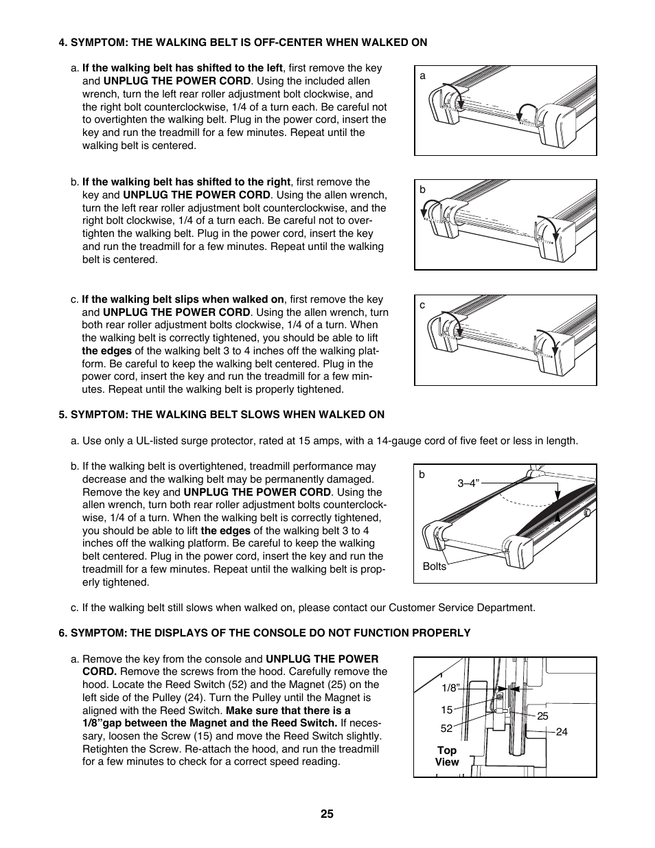 NordicTrack NTTL24080 User Manual | Page 25 / 34
