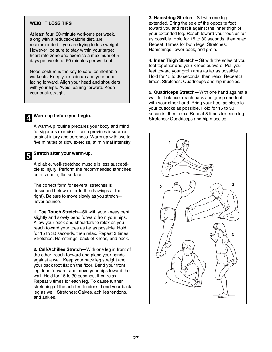 NordicTrack NTTL24080 User Manual | Page 27 / 34