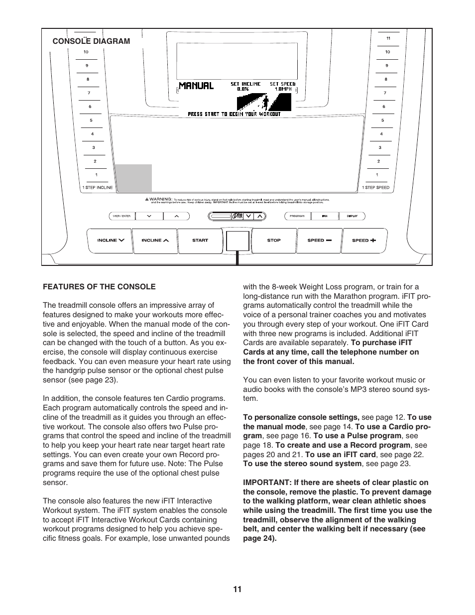 NordicTrack APEX 6500 30705.0 User Manual | Page 11 / 36