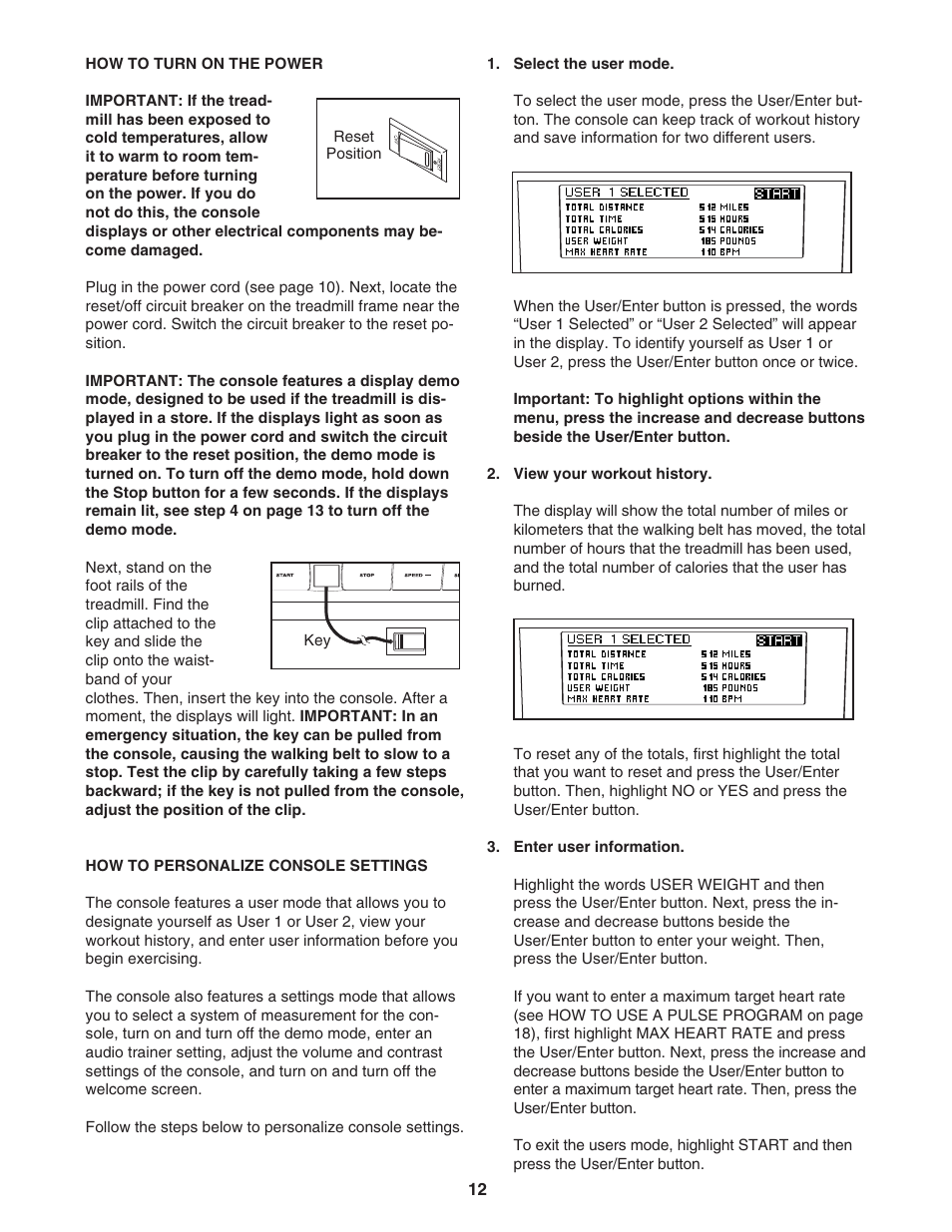 NordicTrack APEX 6500 30705.0 User Manual | Page 12 / 36