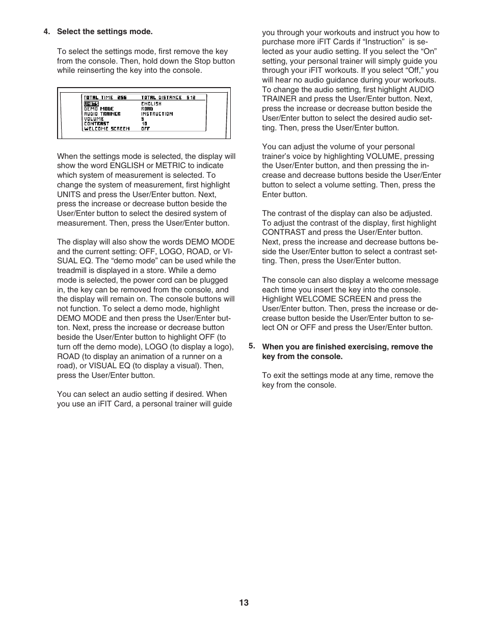 NordicTrack APEX 6500 30705.0 User Manual | Page 13 / 36