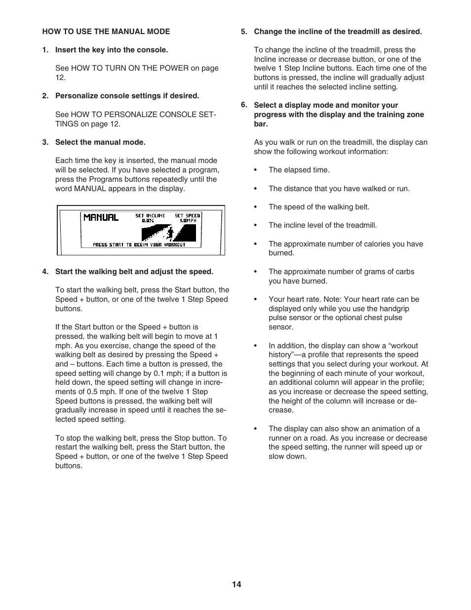 NordicTrack APEX 6500 30705.0 User Manual | Page 14 / 36