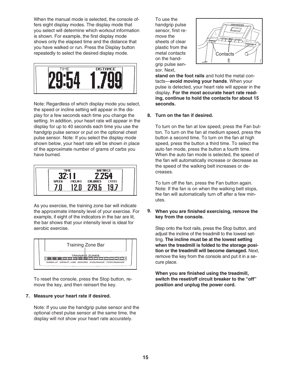 NordicTrack APEX 6500 30705.0 User Manual | Page 15 / 36