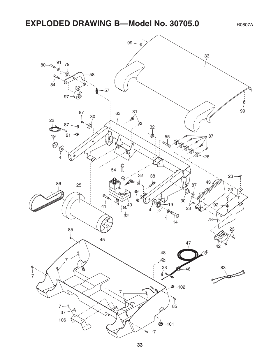 NordicTrack APEX 6500 30705.0 User Manual | Page 33 / 36