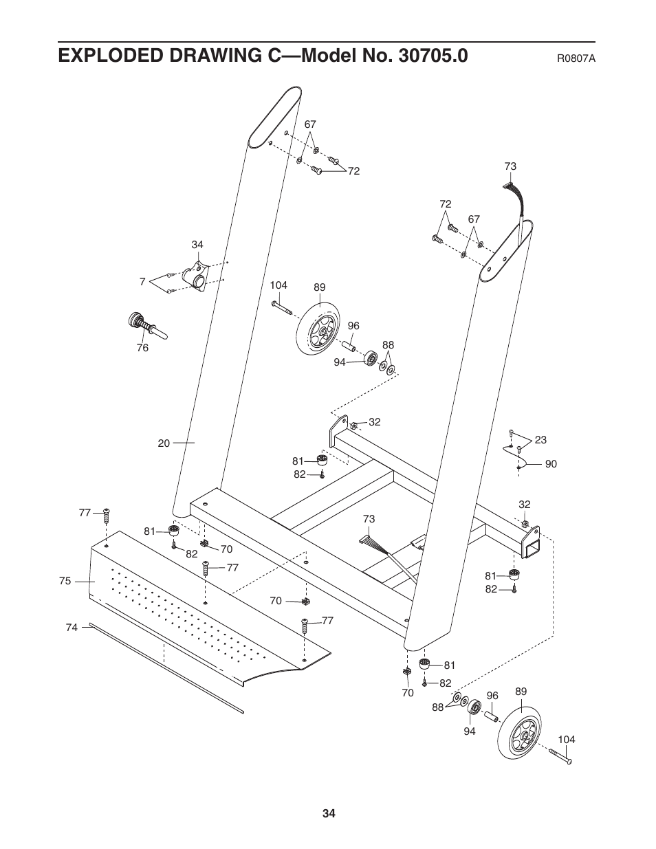 NordicTrack APEX 6500 30705.0 User Manual | Page 34 / 36