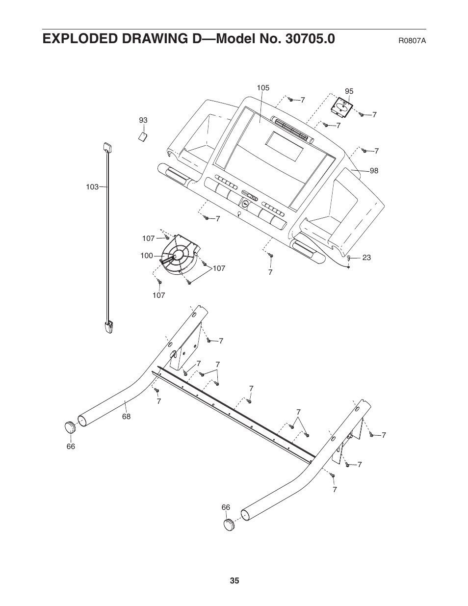 NordicTrack APEX 6500 30705.0 User Manual | Page 35 / 36