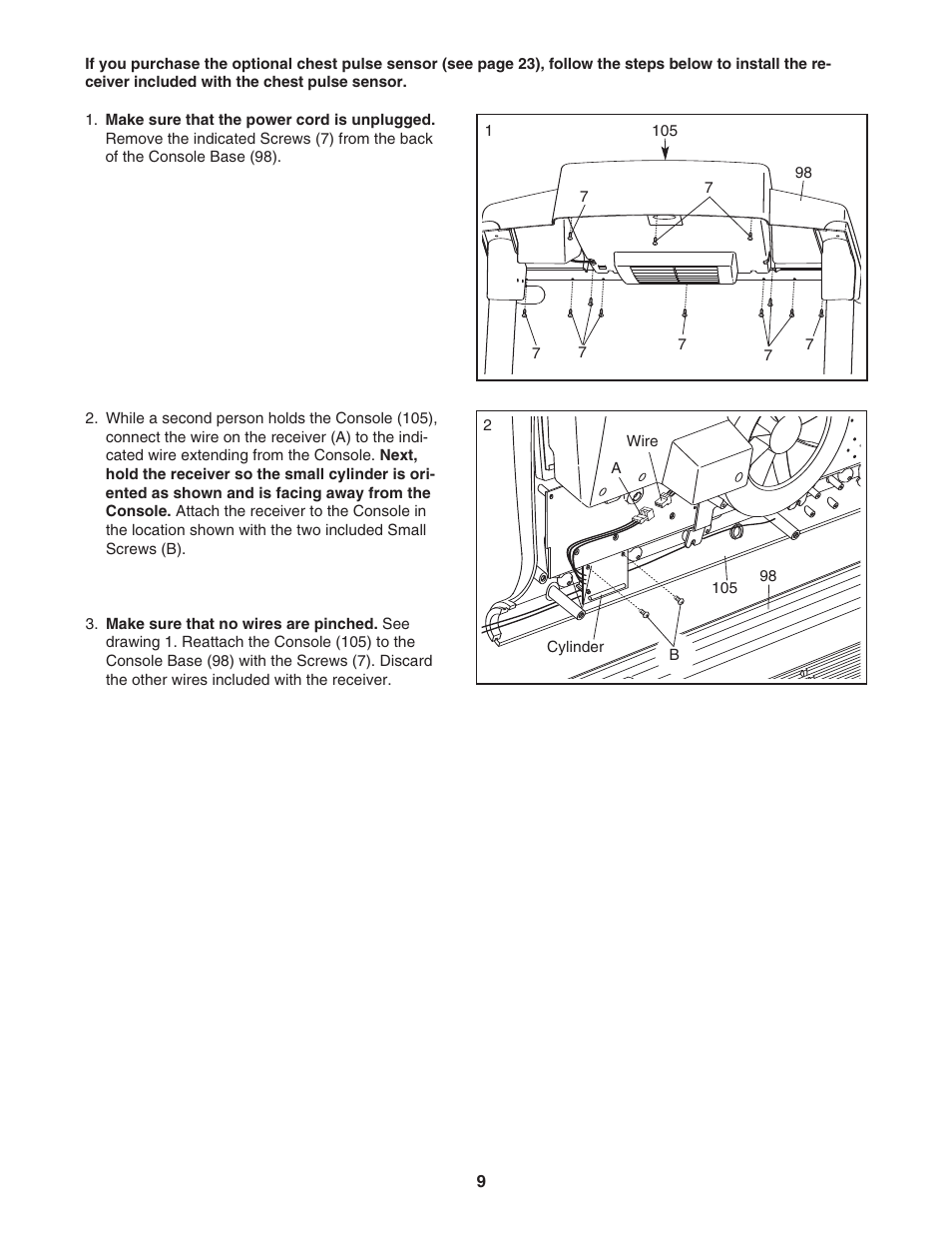 NordicTrack APEX 6500 30705.0 User Manual | Page 9 / 36