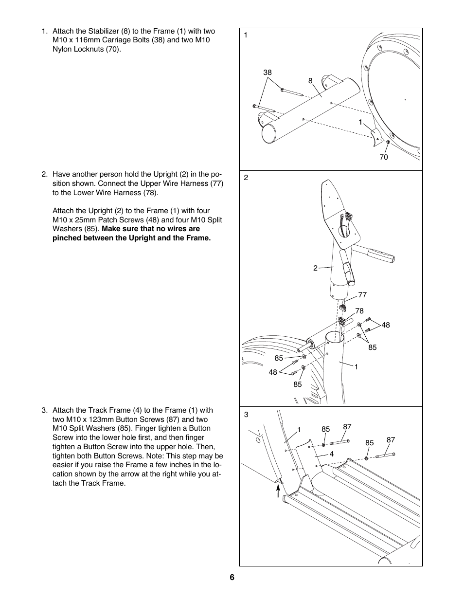 NordicTrack EX 1000 NTEL4255.1 User Manual | Page 6 / 28
