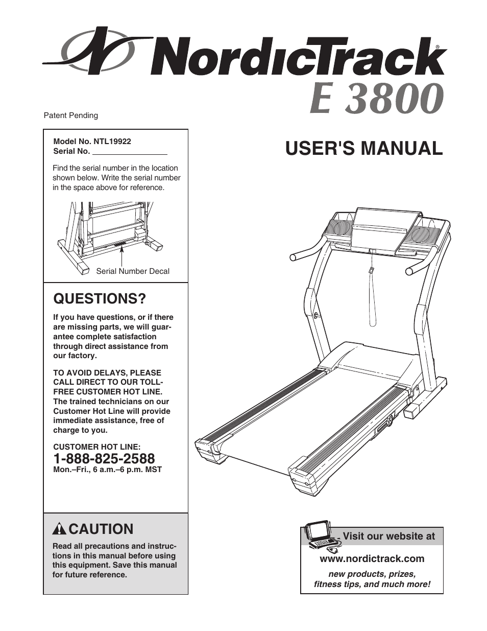 NordicTrack NTL19922 User Manual | 34 pages