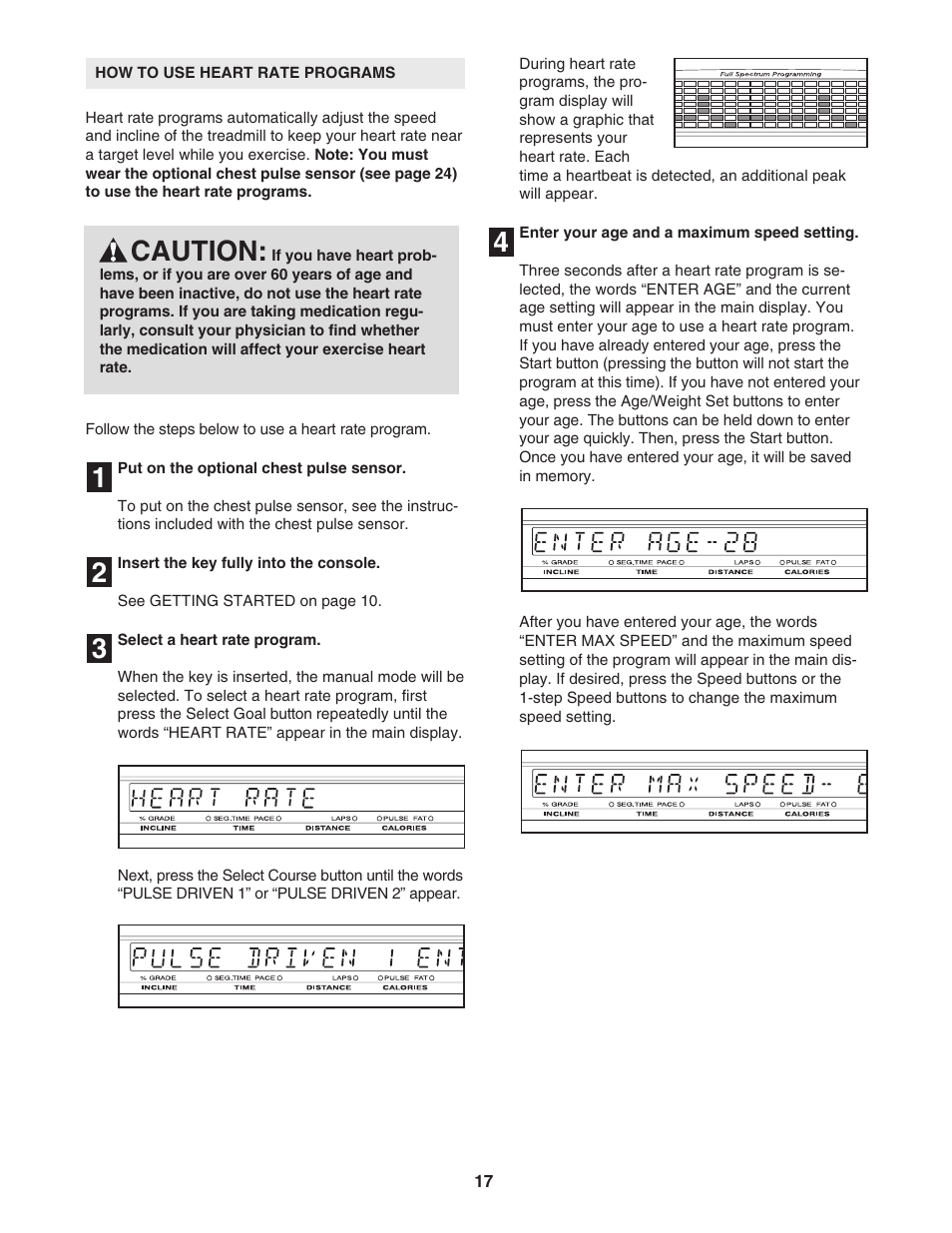 43 2 1 caution | NordicTrack NTL19922 User Manual | Page 17 / 34