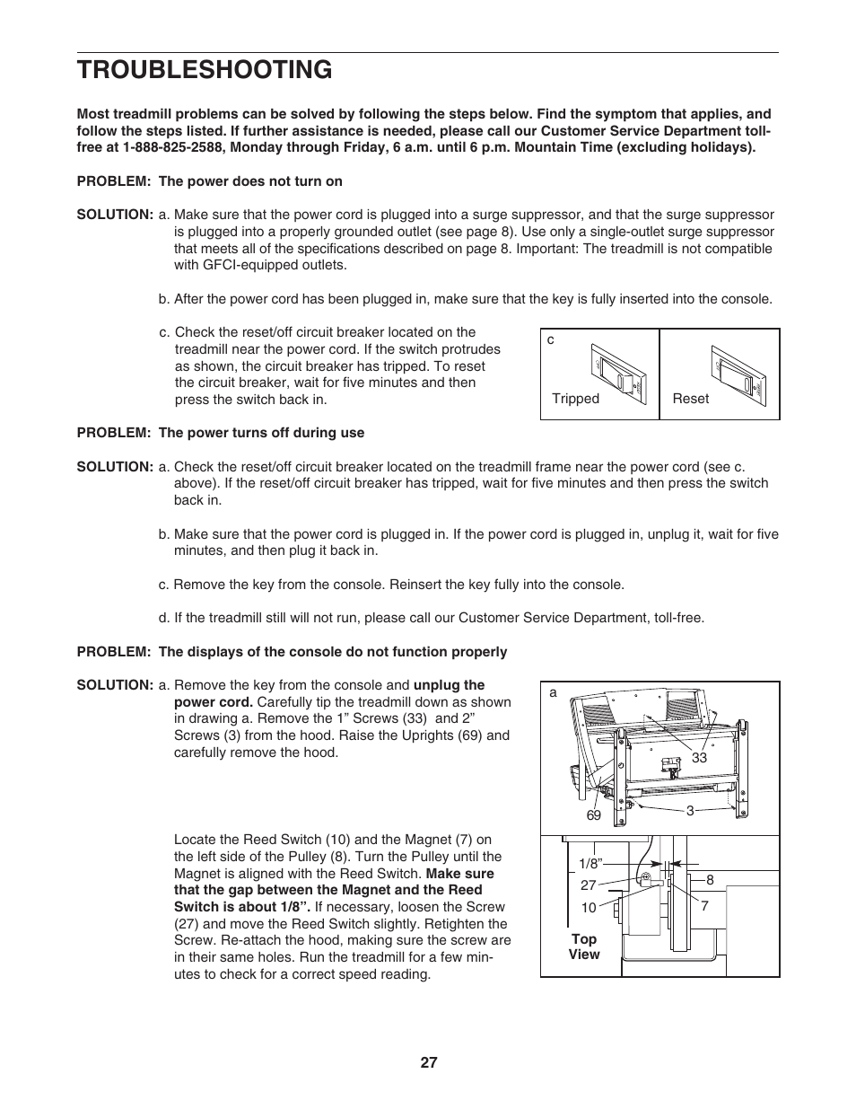 Troubleshooting | NordicTrack NTL19922 User Manual | Page 27 / 34