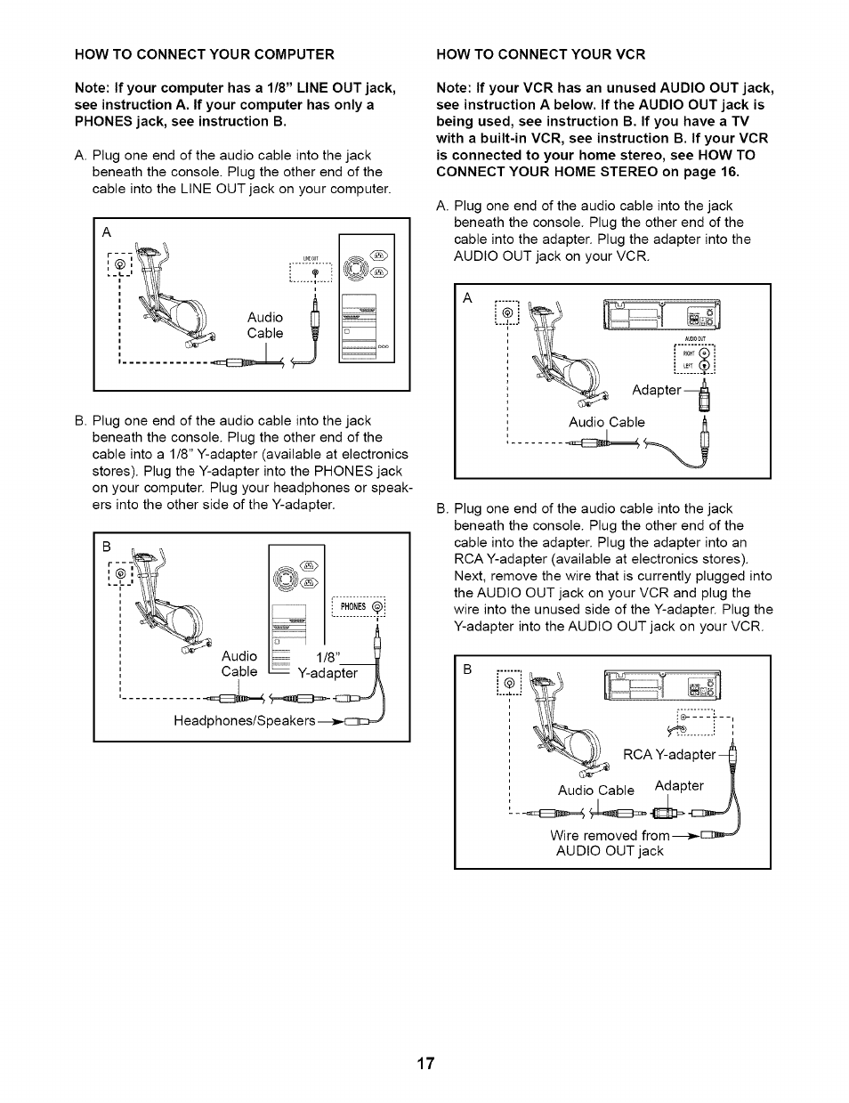 NordicTrack CX 920 831.28353 User Manual | Page 17 / 24