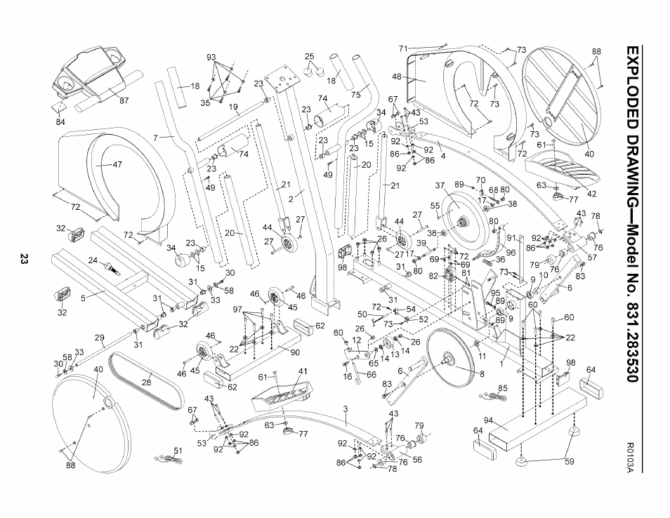 NordicTrack CX 920 831.28353 User Manual | Page 23 / 24