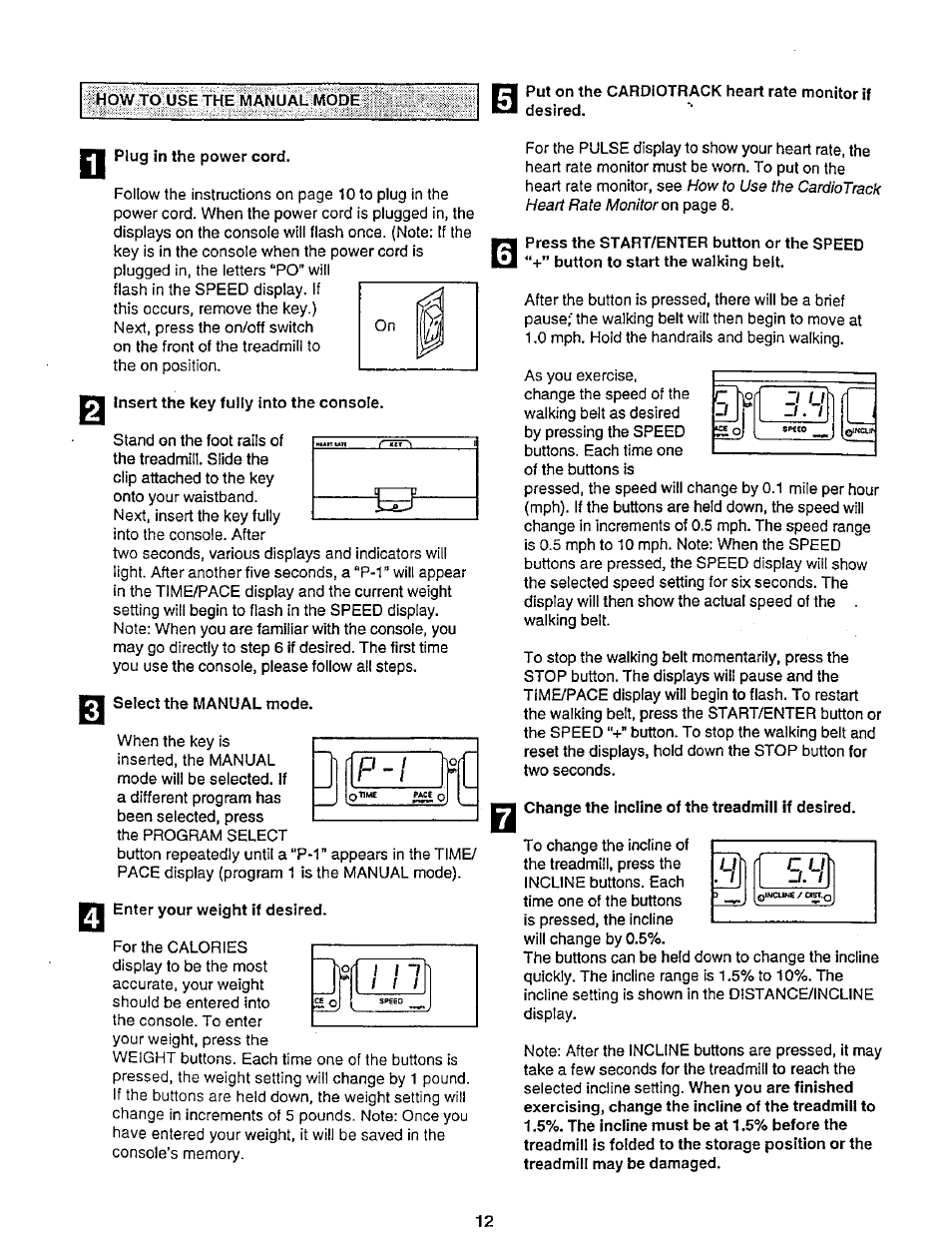 P - l | NordicTrack 831.29881 User Manual | Page 12 / 30