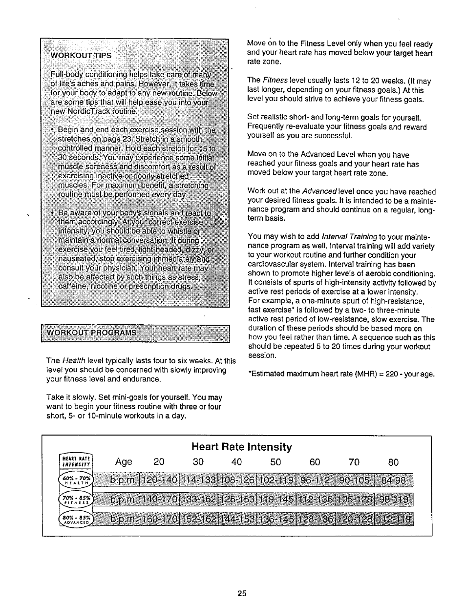 NordicTrack 831.29881 User Manual | Page 25 / 30