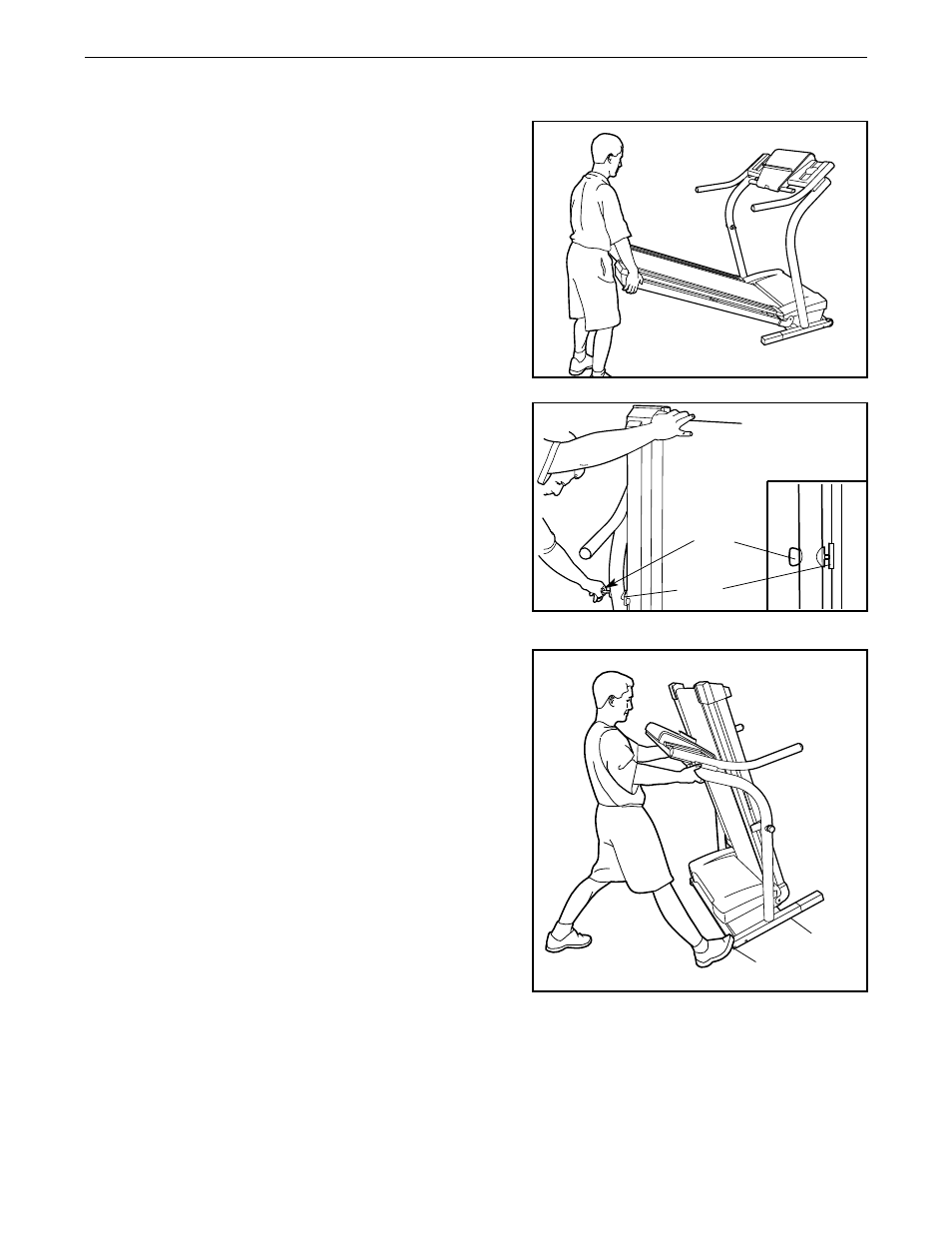 How to fold and move the treadmill | NordicTrack NTTL10610 User Manual | Page 25 / 34