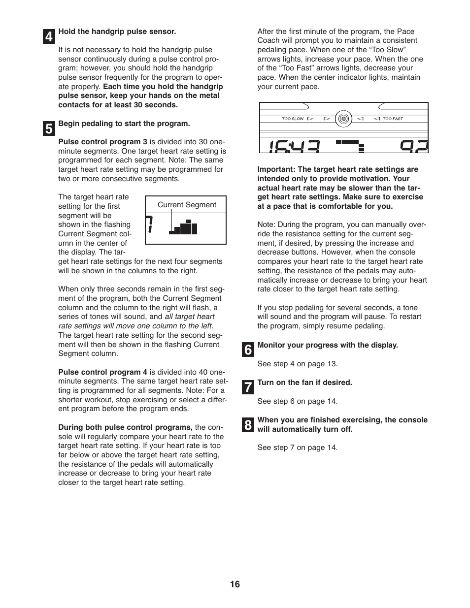 NordicTrack 30510.1 User Manual | Page 16 / 28