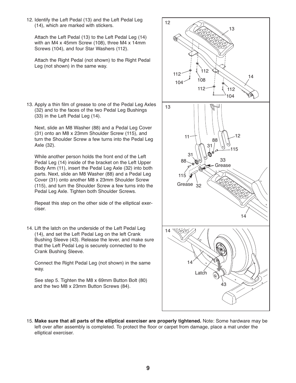 NordicTrack 30510.1 User Manual | Page 9 / 28