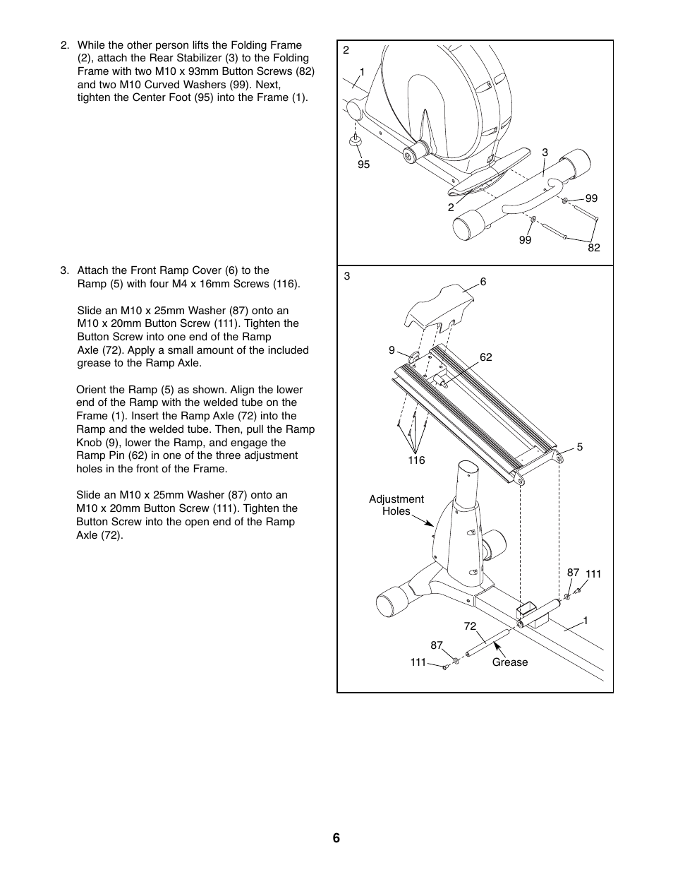 NordicTrack Audiostrider NTEL7706.0 User Manual | Page 6 / 24