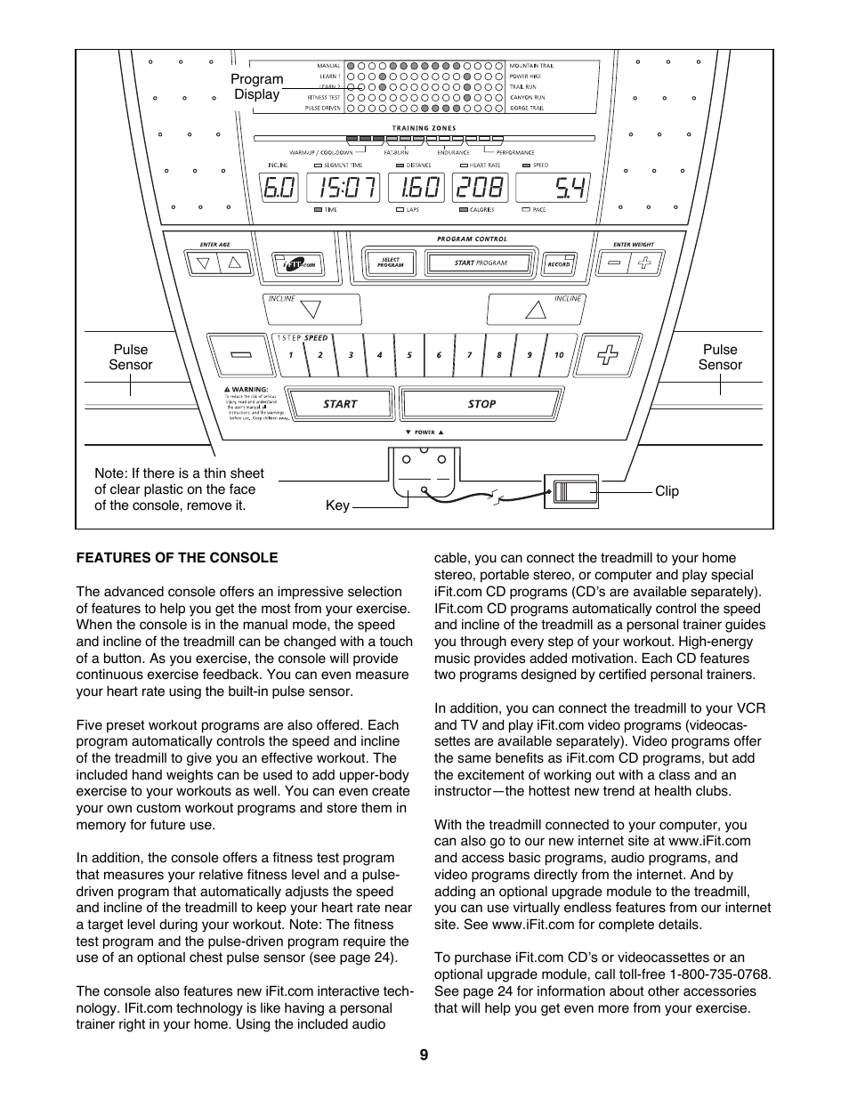 NordicTrack EXP2000 NTTL11992 User Manual | Page 9 / 34