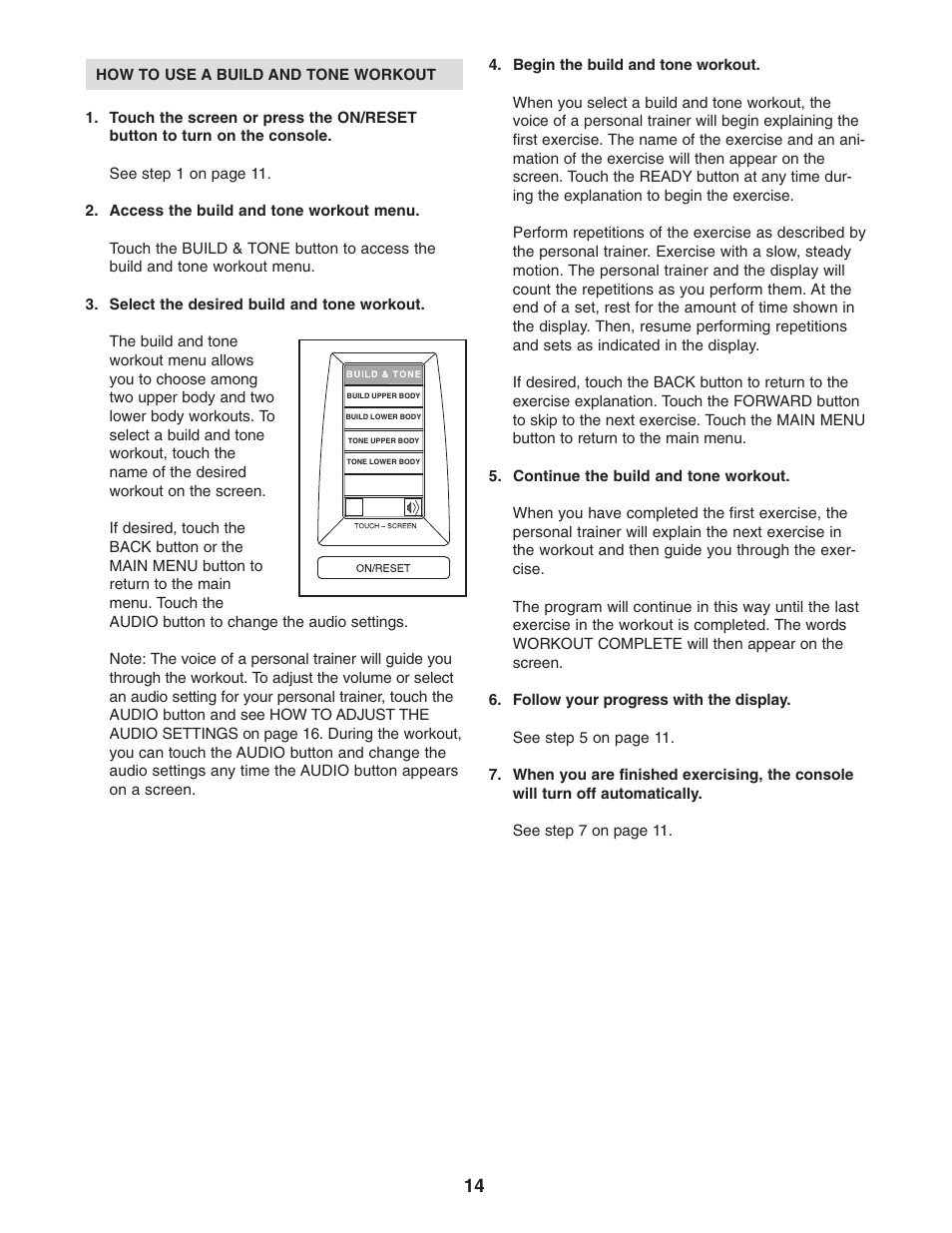 NordicTrack NTSY9896.0 User Manual | Page 14 / 20