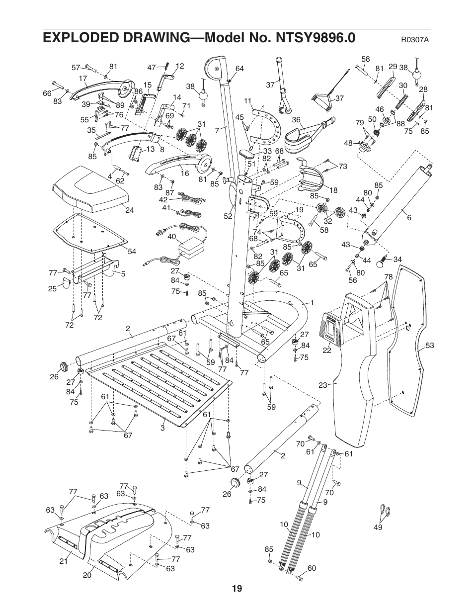 NordicTrack NTSY9896.0 User Manual | Page 19 / 20