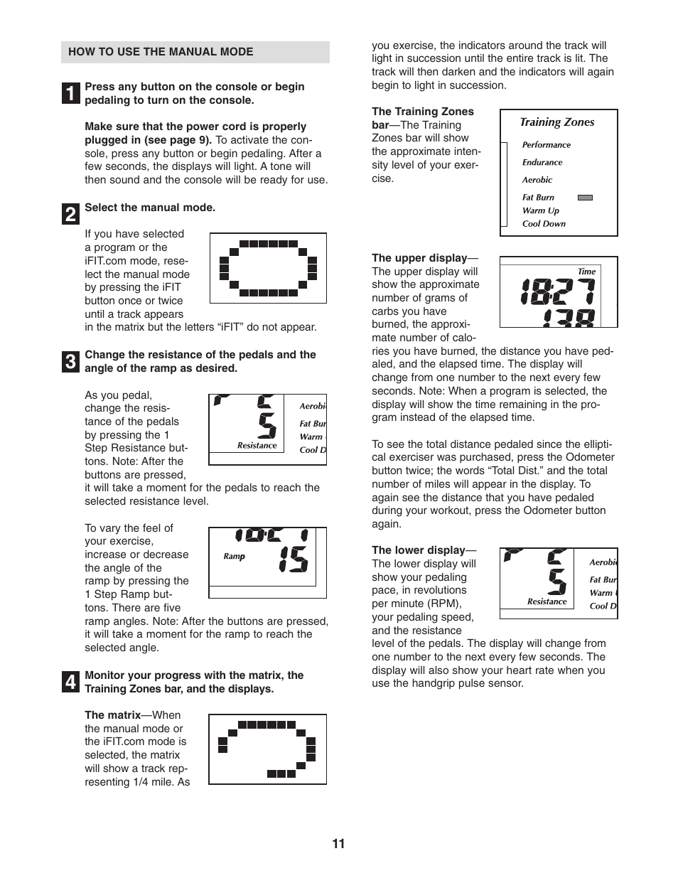 NordicTrack CX 998 NEL70950 User Manual | Page 11 / 28