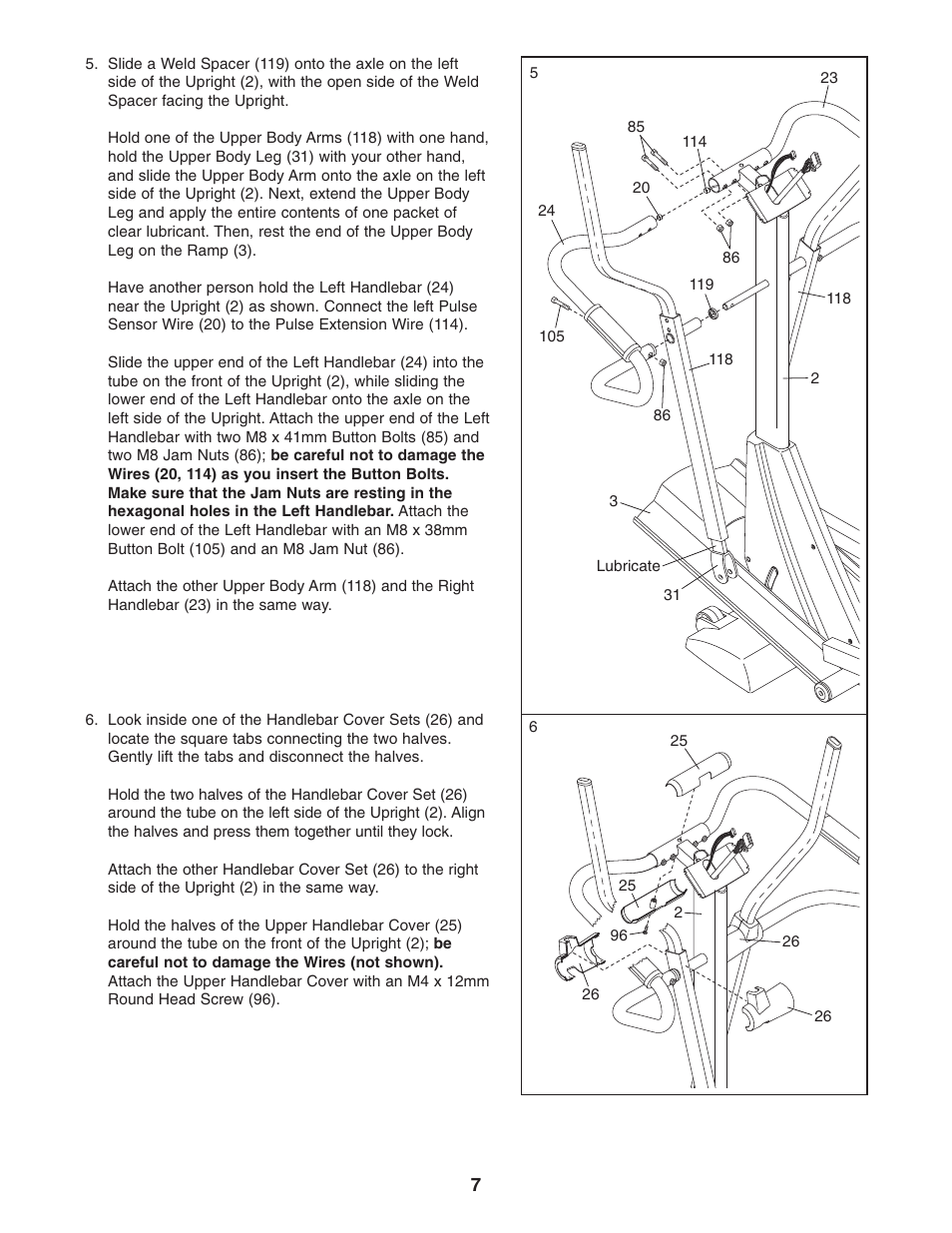 NordicTrack CX 998 NEL70950 User Manual | Page 7 / 28