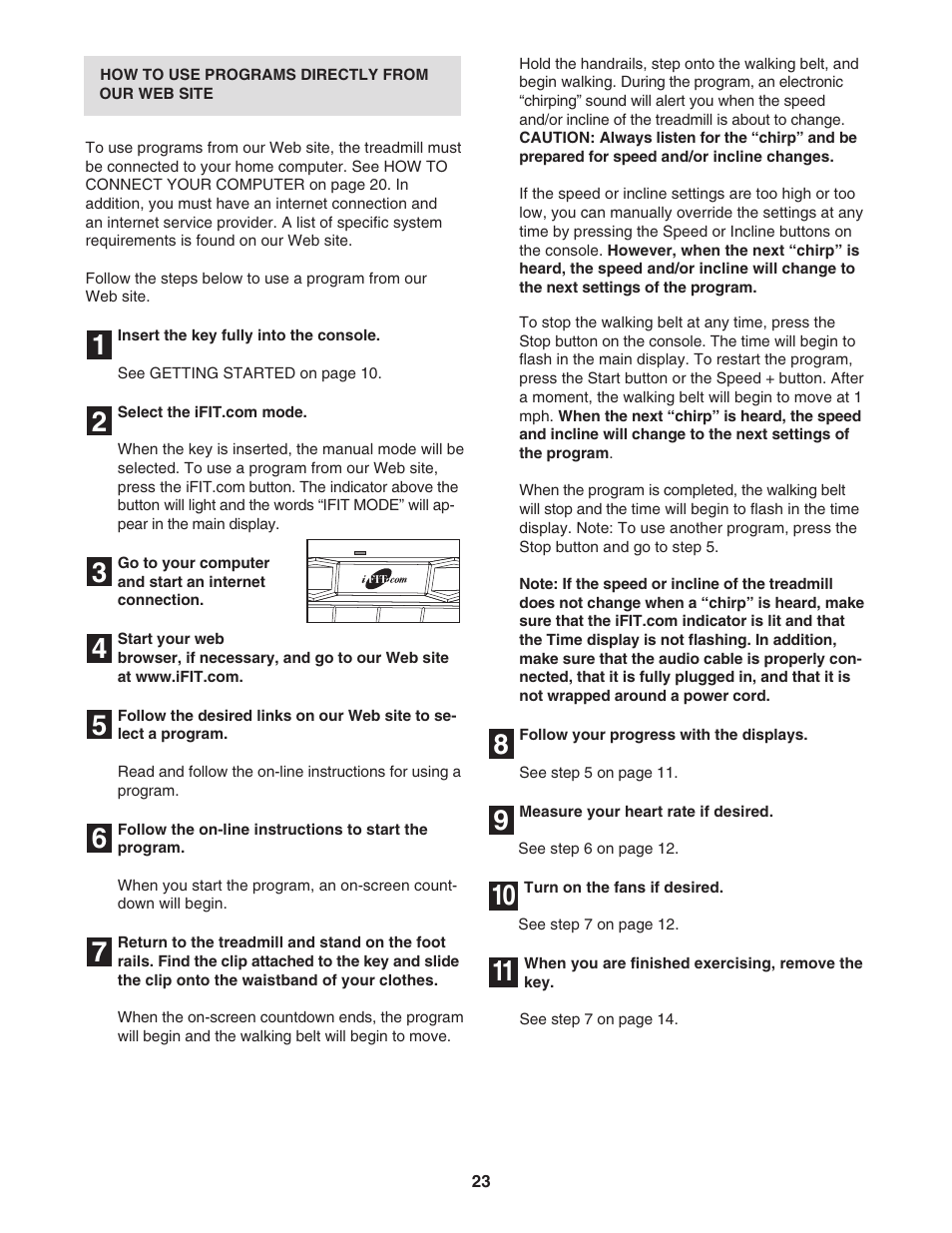 NordicTrack NTL15940 User Manual | Page 23 / 34