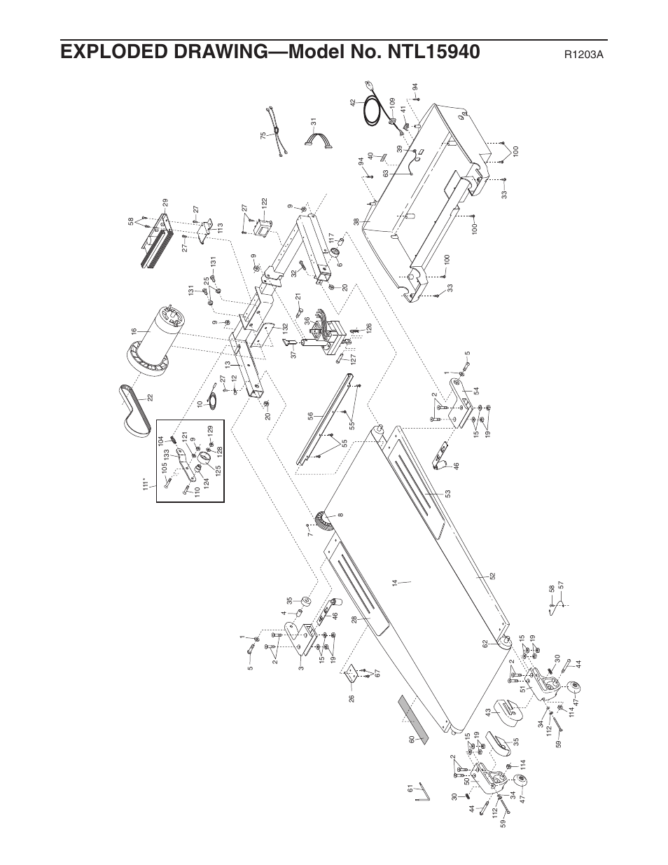 R1203a | NordicTrack NTL15940 User Manual | Page 32 / 34