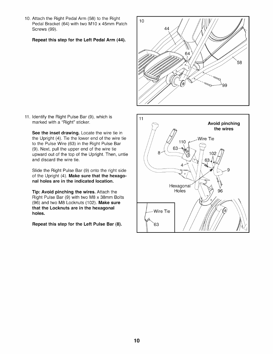 NordicTrack E7SV NTEL07808.0 User Manual | Page 10 / 28