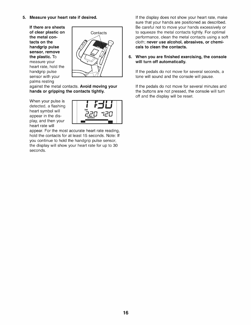 NordicTrack E7SV NTEL07808.0 User Manual | Page 16 / 28