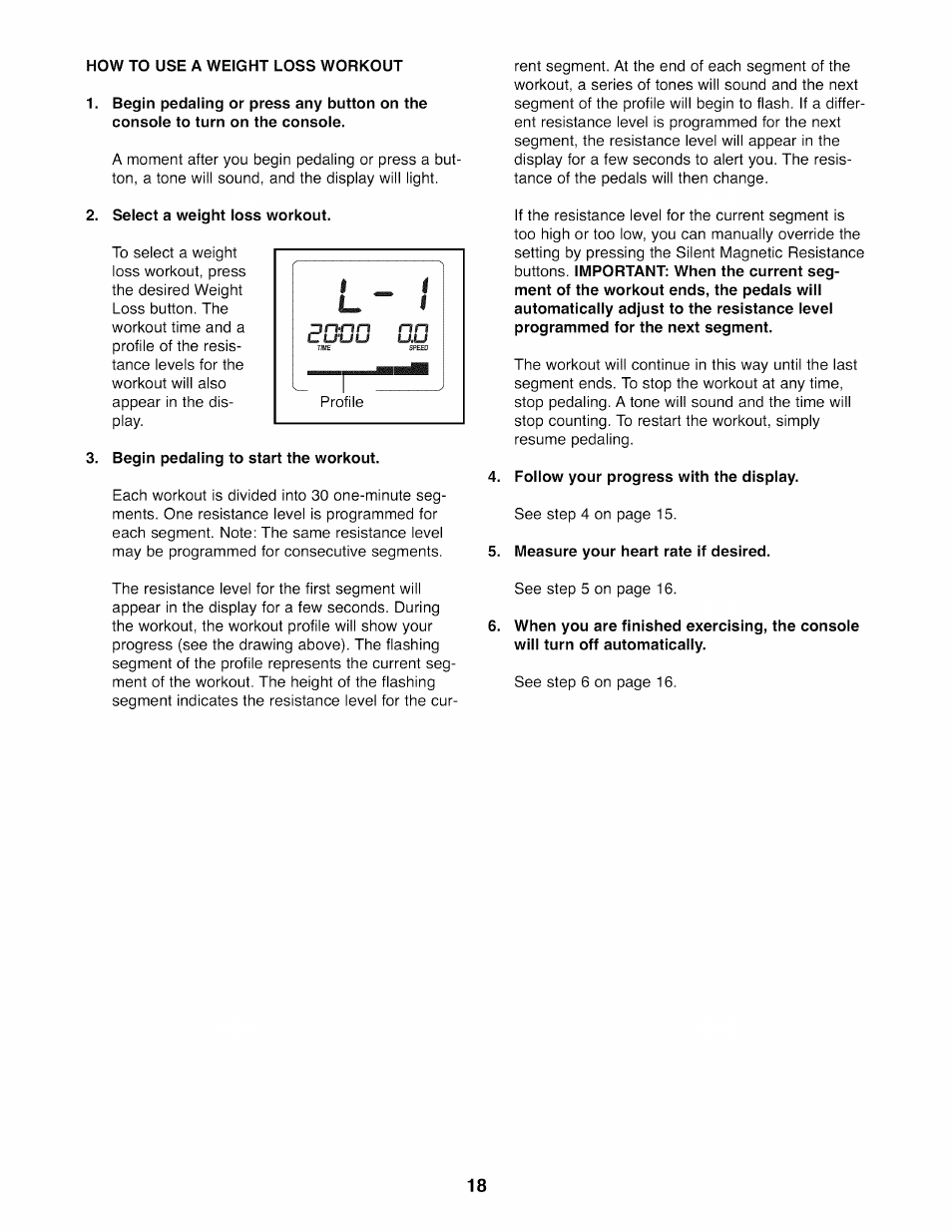 NordicTrack E7SV NTEL07808.0 User Manual | Page 18 / 28