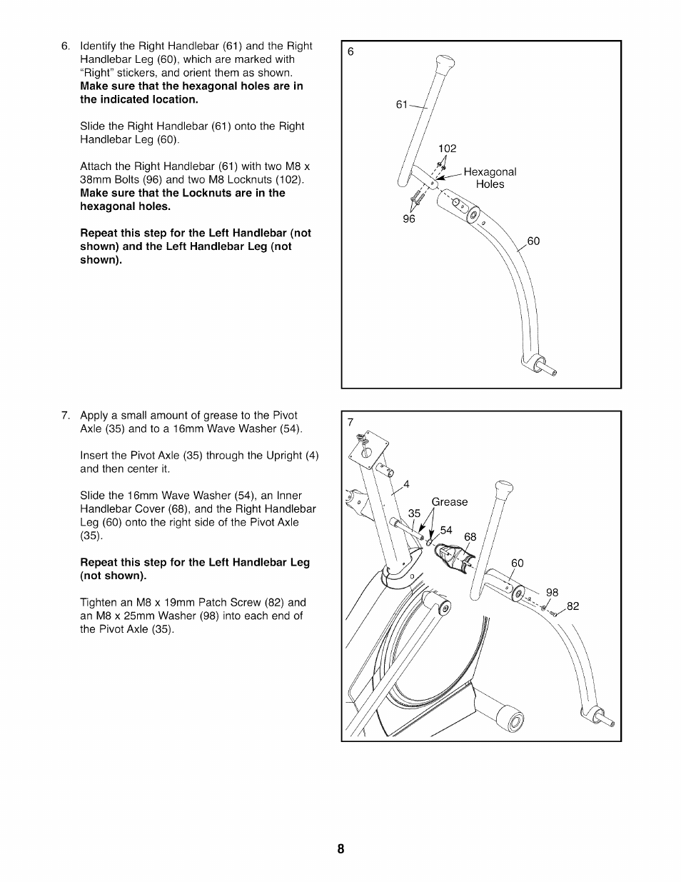 NordicTrack E7SV NTEL07808.0 User Manual | Page 8 / 28