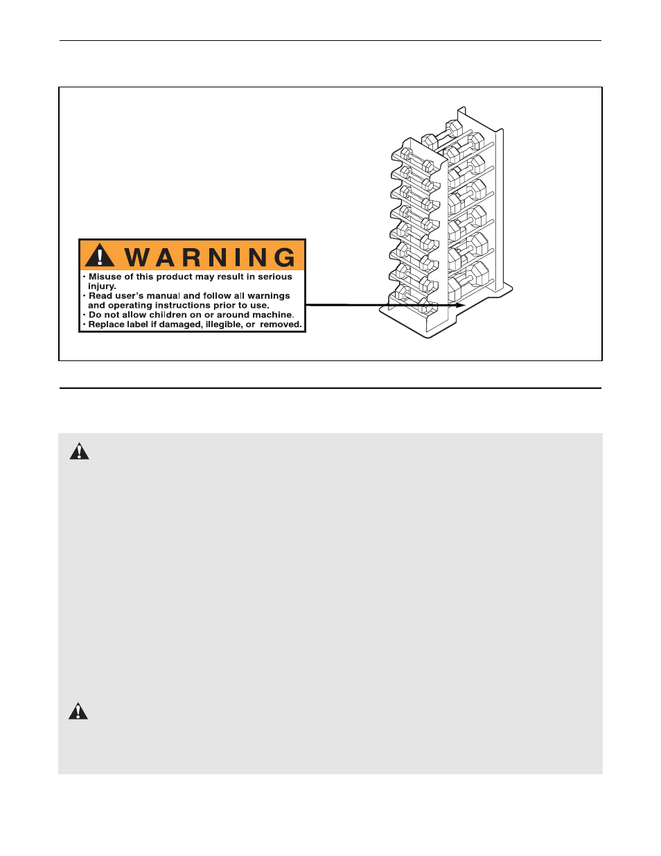 Warning decal placement, Warning, Important precautions | NordicTrack NTW00630 User Manual | Page 2 / 4