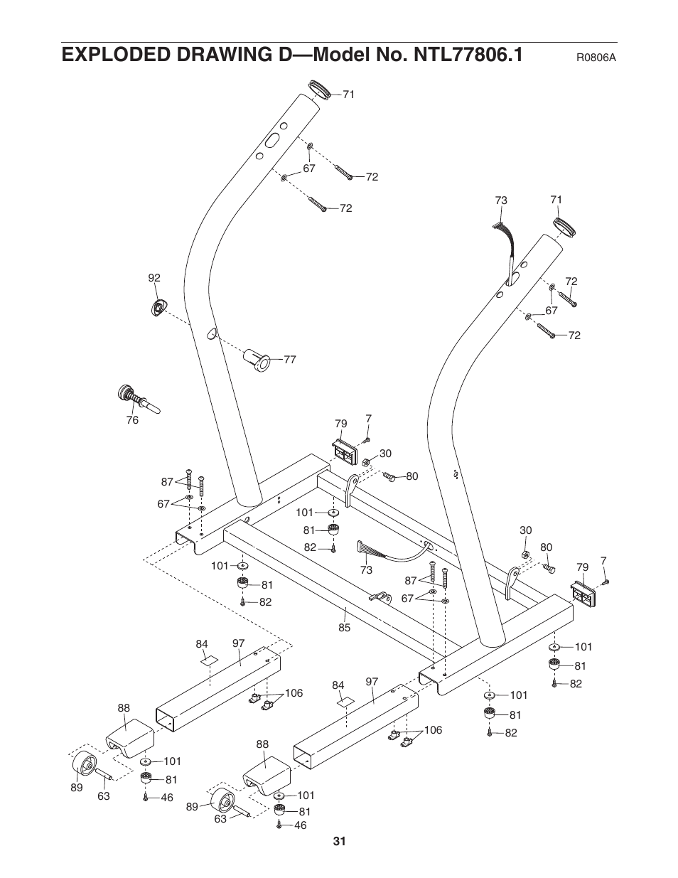 NordicTrack NTL77806.1 User Manual | Page 31 / 32