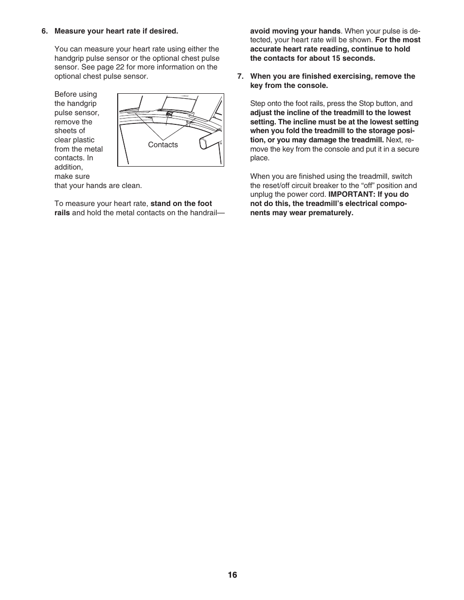 NordicTrack A2550 NTL09107.0 User Manual | Page 16 / 36