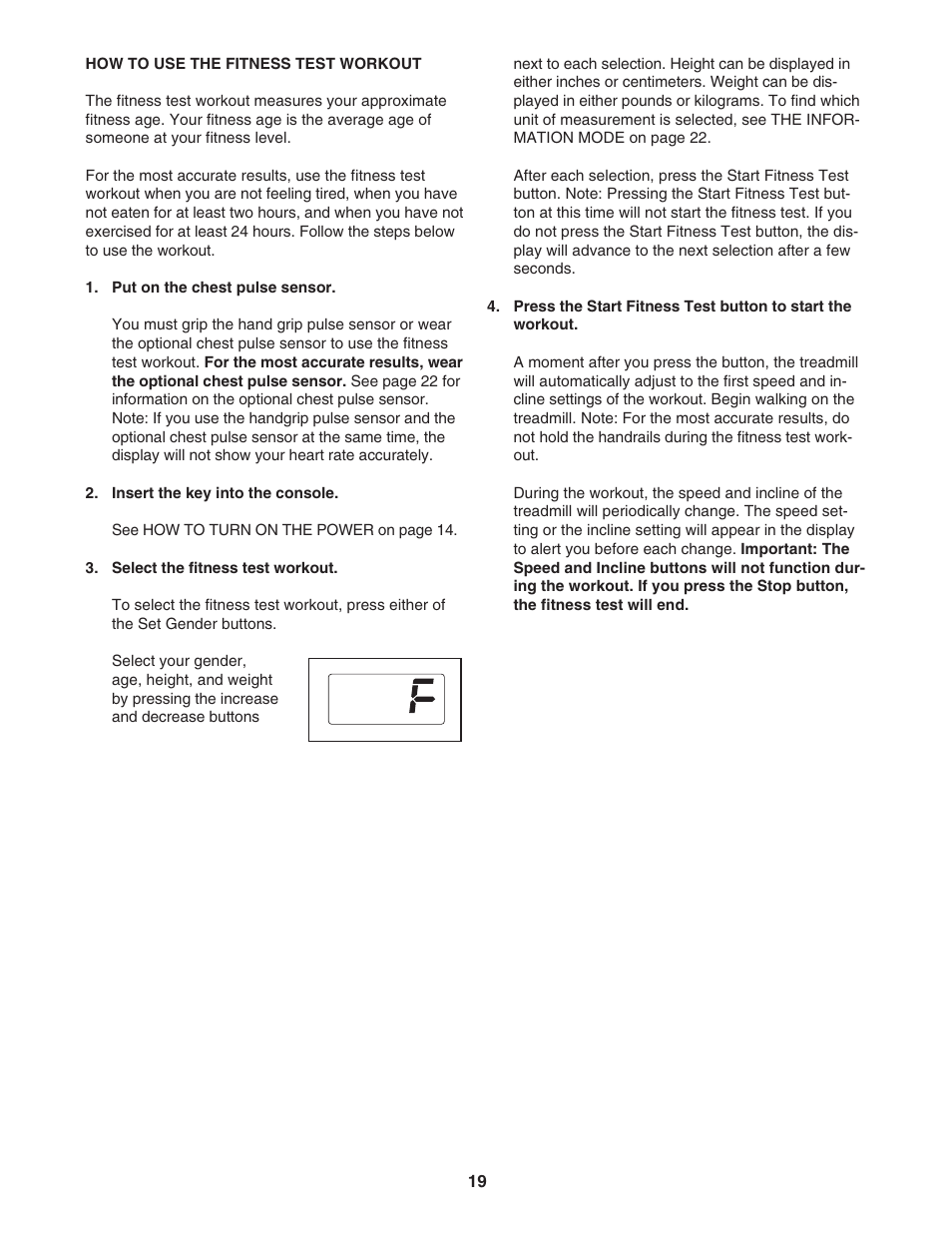 NordicTrack A2550 NTL09107.0 User Manual | Page 19 / 36