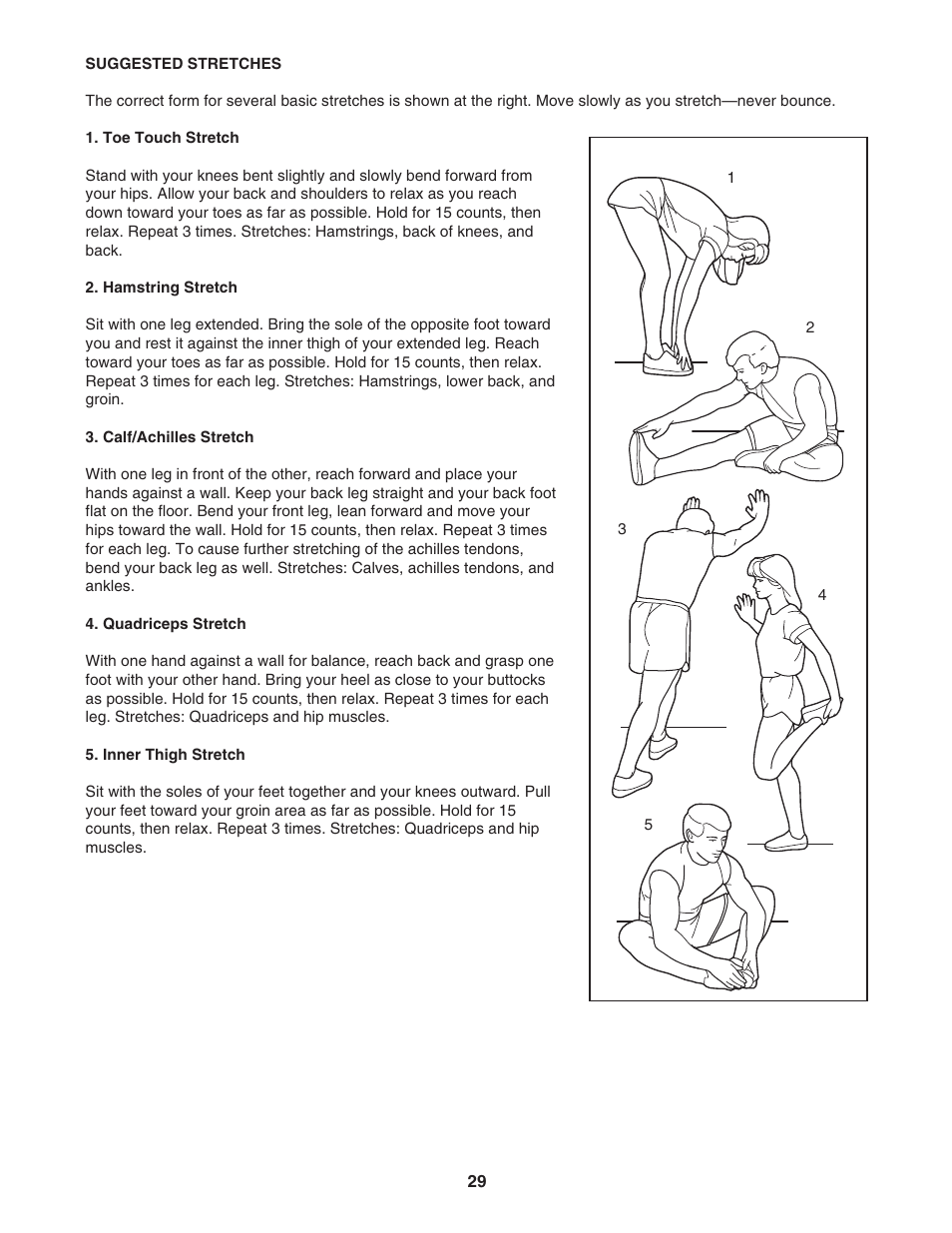 NordicTrack A2550 NTL09107.0 User Manual | Page 29 / 36