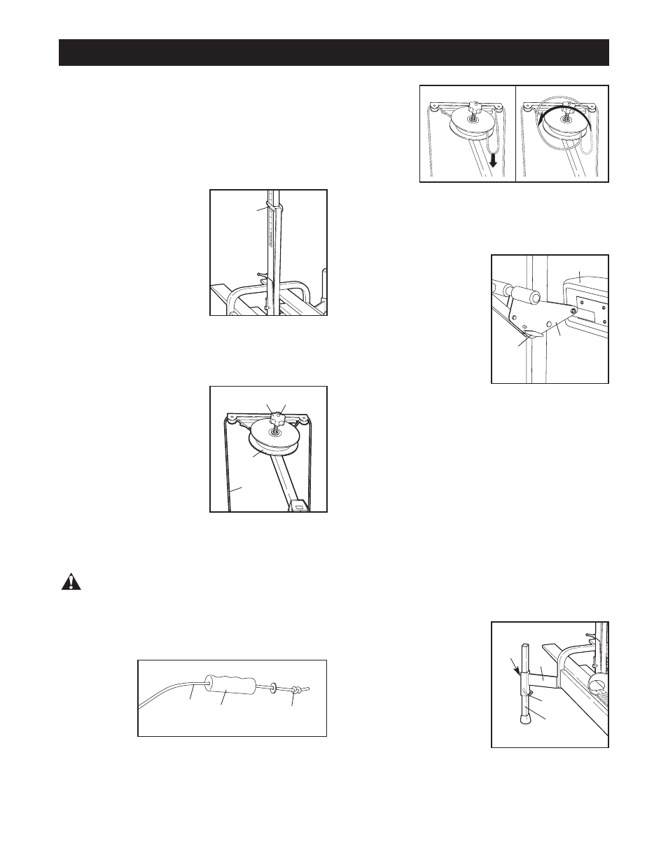 Warning, Ow to, Djust the | Xerciser | NordicTrack NTXC80181 User Manual | Page 6 / 16