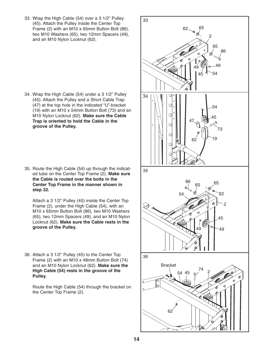 NordicTrack NTB49030 User Manual | Page 14 / 31