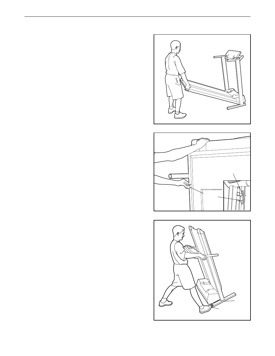 How to fold and move the treadmill | NordicTrack NTTL90080 User Manual | Page 13 / 26